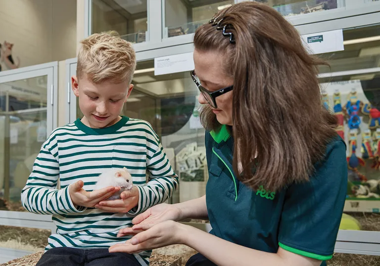 Children joining PetPals workshop